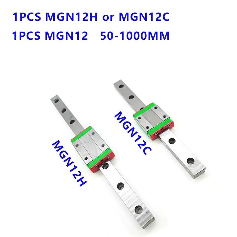 Linear Rail Mgn12H Set - Prowadnica liniowa 12 mm MGN12 Szyna