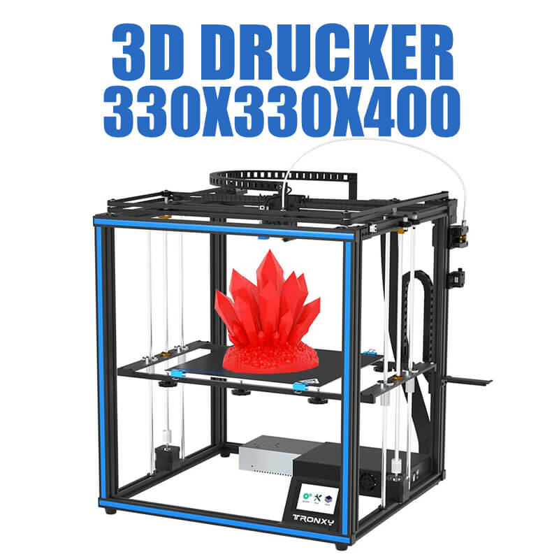 Corexy 3D Printer Kit - Drukarka 3D Tronxy X5SA Impressora Rozmiar