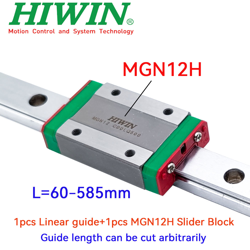 Linear Rail Mgn12H Set - Oryginalna, autentyczna miniaturowa szyna liniowa HIWIN