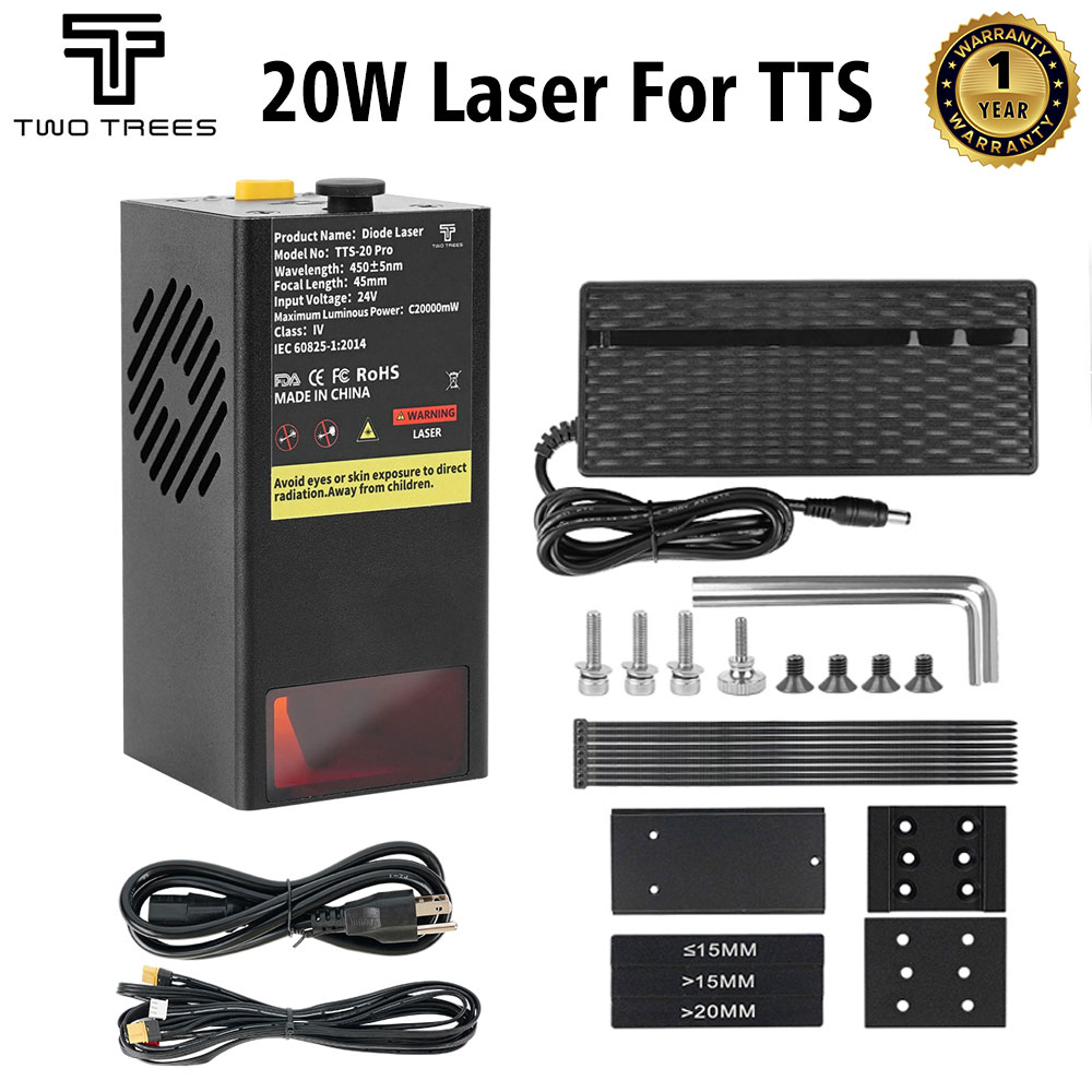 20W Laser Engraver Module Upgrade - Moduł laserowy TWOTREES 20W do TTS-55