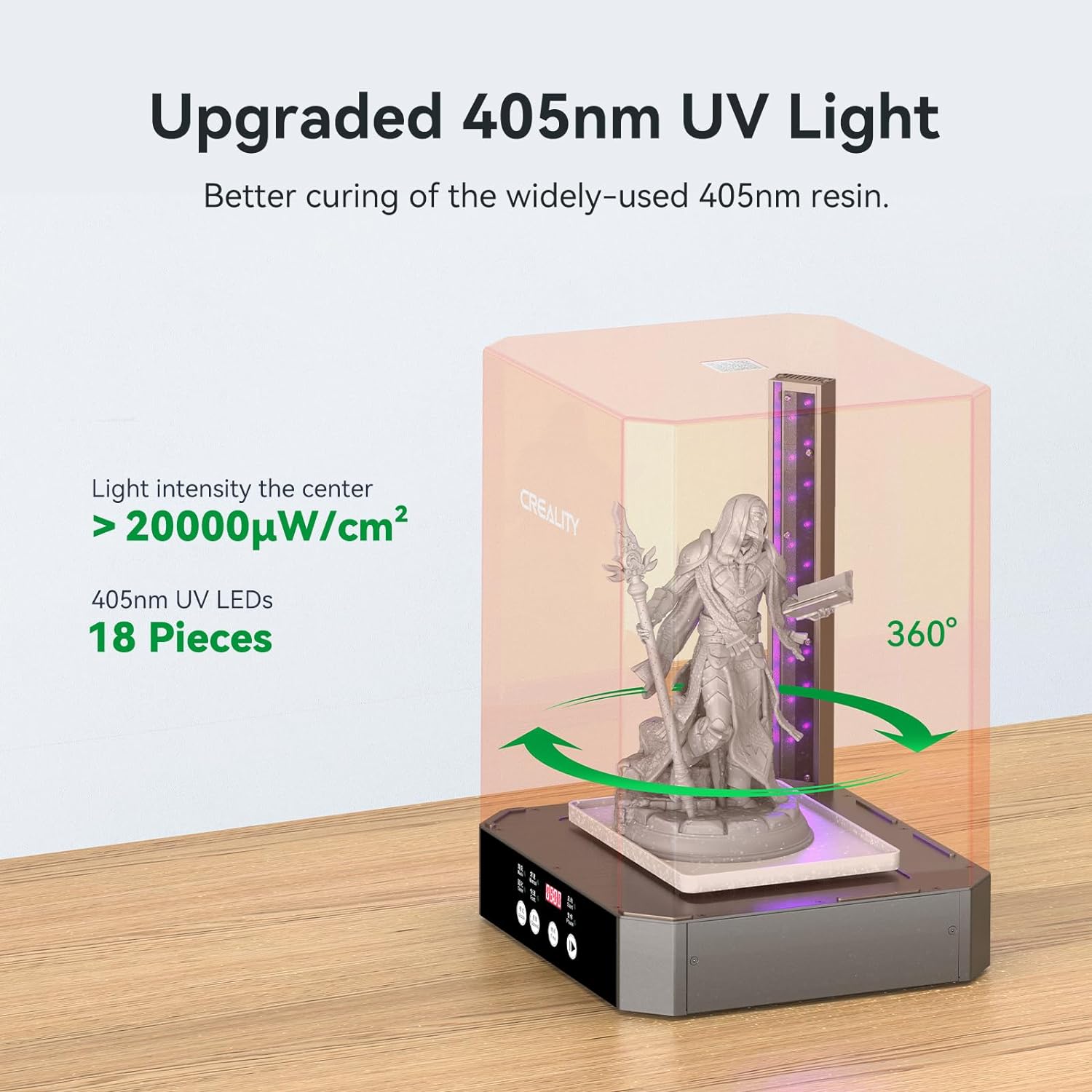 CREALITY UW-03 Maszyna do myci – Large Resin Wash And Cure Station recenzja i cena