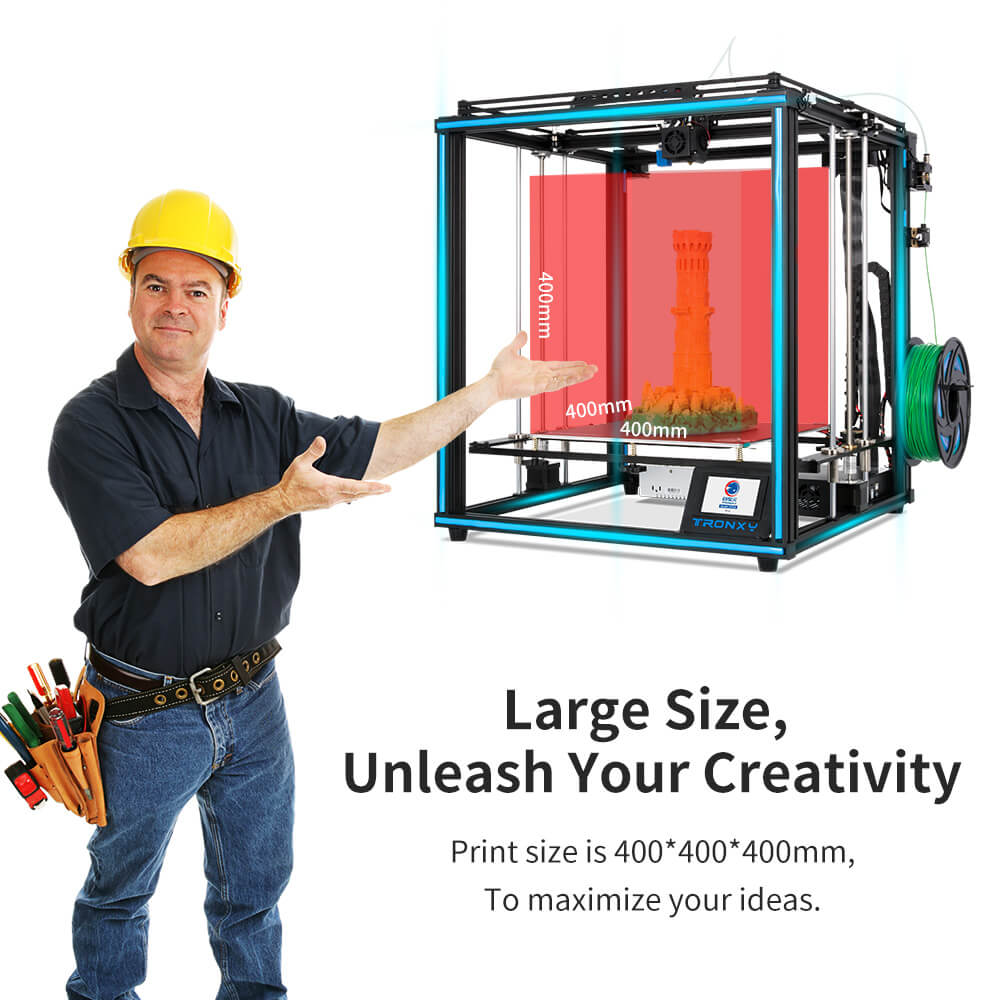 Drukarka 3D Tronxy X5SA Impres – Corexy 3D Printer Kit recenzja i cena