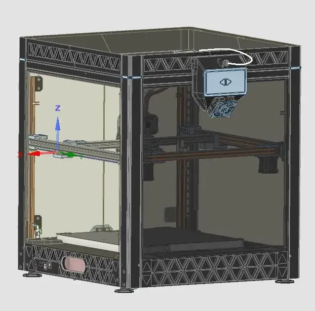 Kompletny zestaw obudowy PC So – Corexy 3D Printer Kit recenzja i cena