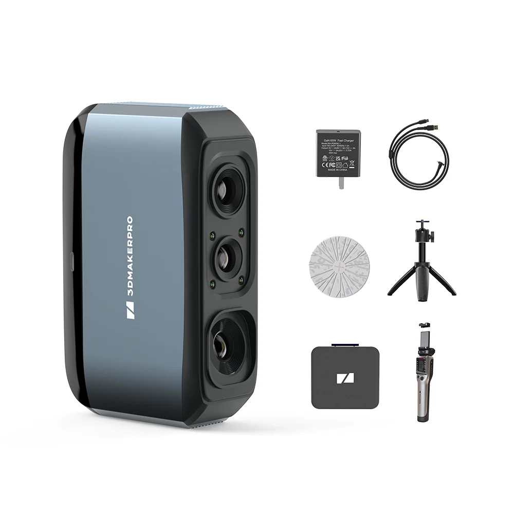 3DMakerpro Moose Skaner 3D Ręc – Handheld 3D Scanner High Precision recenzja i cena