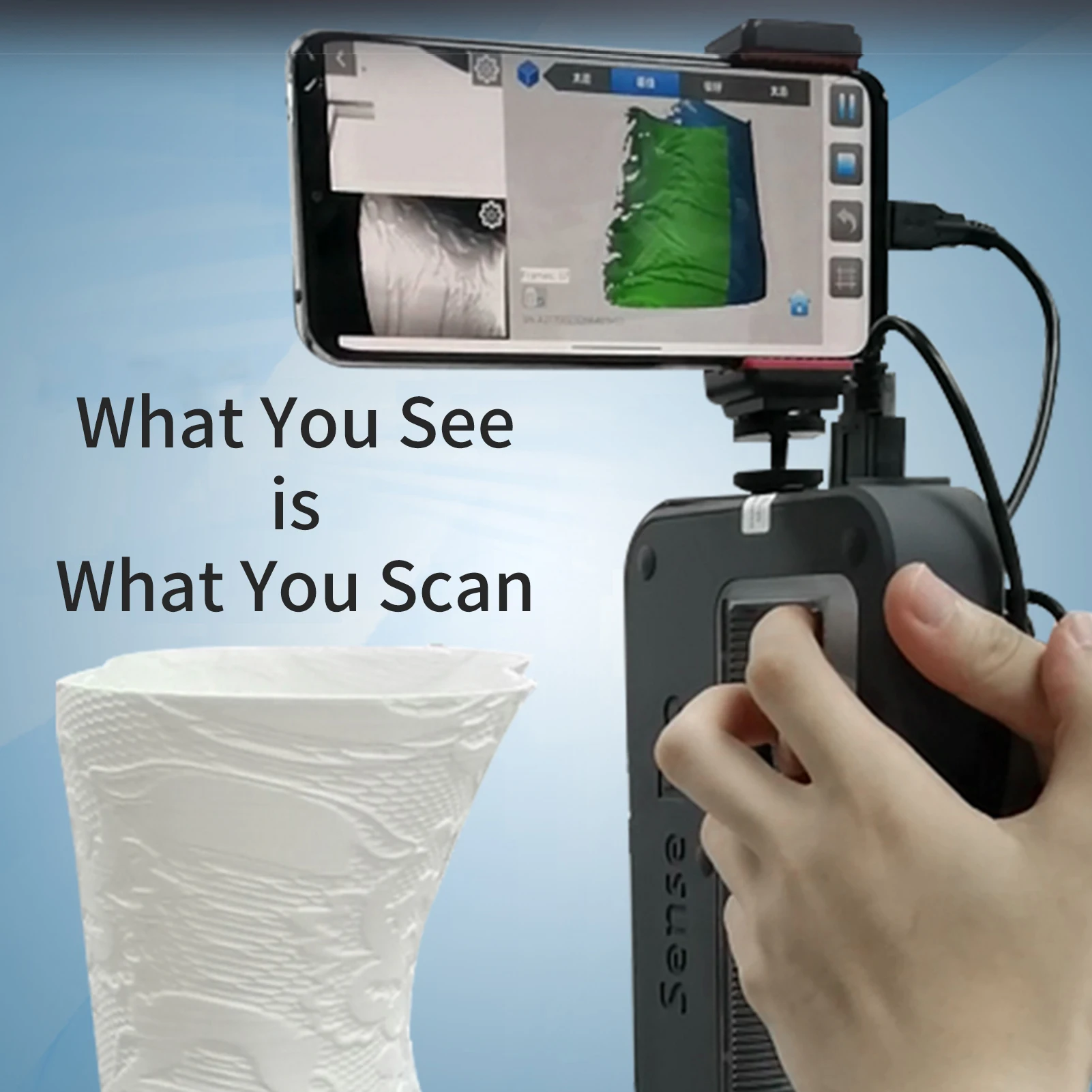 Przenośny ręczny skaner 3D o w – Handheld 3D Scanner High Precision recenzja i cena
