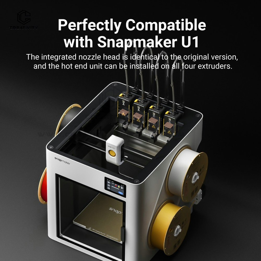 Kompletny zestaw hotendu Snapm – High Flow Ceramic Hotend recenzja i cena