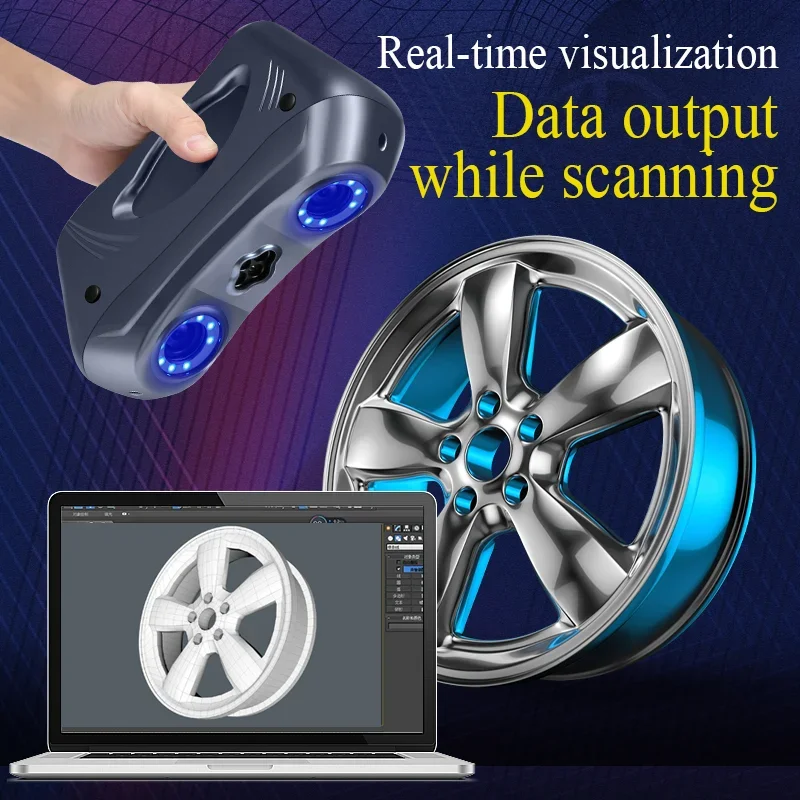Profesjonalny, przenośny, lase – Handheld 3D Scanner High Precision recenzja i cena