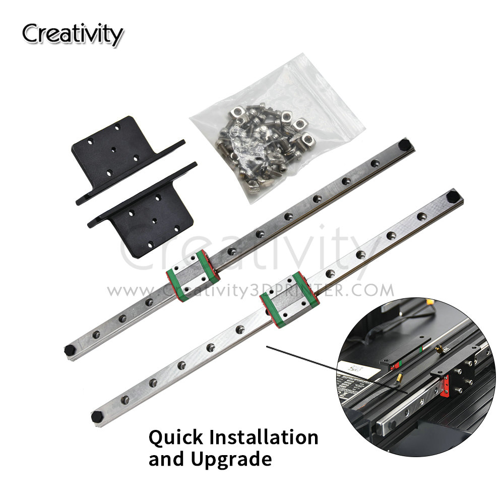 Ender3/V2/ Pro Upgrade Y-axis  – Linear Rail Mgn12H Set recenzja i cena